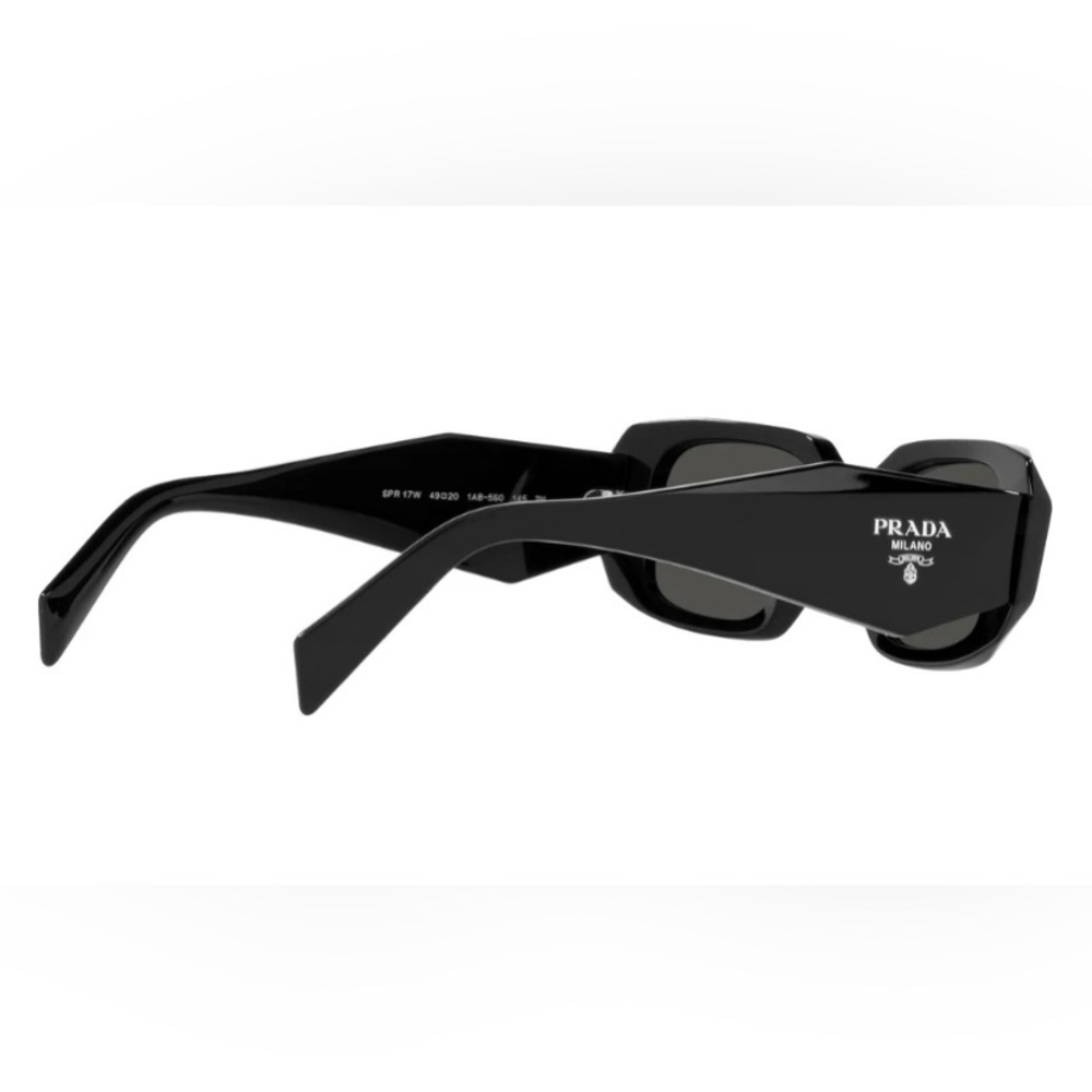 Prada PR 17WS Angular Black Sunglasses - Picture 4 of 15